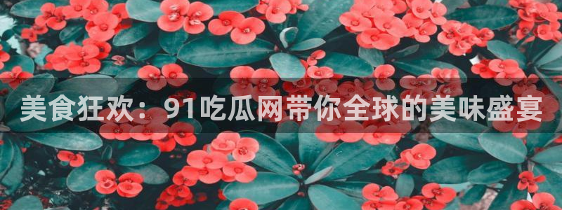 吃瓜去哪个网:美食狂欢:91吃瓜网带你全球的美味盛宴